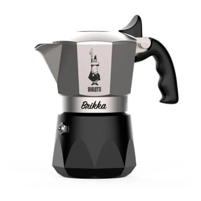 Лот: 24489803. Фото: 1. Кофеварка гейзерная Bialetti Brikka... Чайники, кофемашины, кулеры