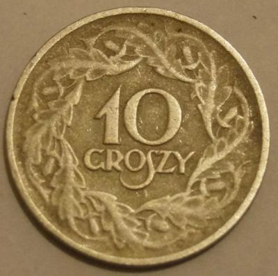 Лот: 7946994. Фото: 1. 10 гроши 1923 Польша. Европа