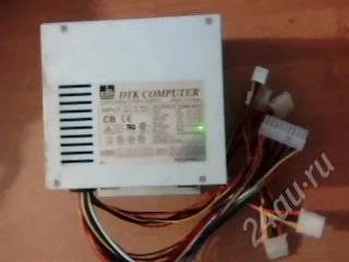 Лот: 767140. Фото: 1. ATX Блок питания DTK Computer... Корпуса, блоки питания