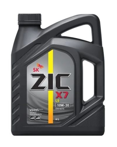 Лот: 15975967. Фото: 1. ZIC NEW X7 LS 10W30 4л (масло... Масла, жидкости