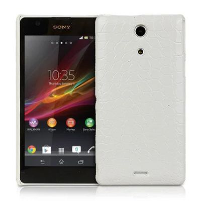 Лот: 3328207. Фото: 1. Чехол для Sony Xperia ZR (Белый... Чехлы, бамперы