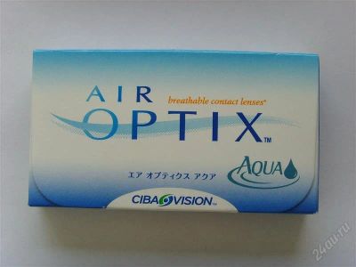 Лот: 967300. Фото: 1. Контактные линзы Air Optix Aqua... Контактные линзы