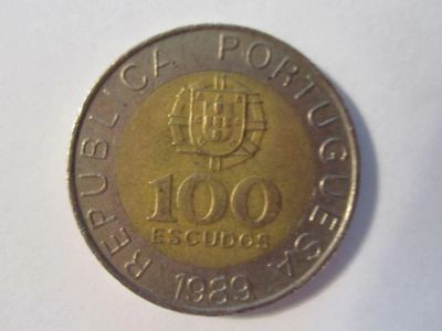 Лот: 9606652. Фото: 1. 100 эскудо 1989 Португалия 200... Европа