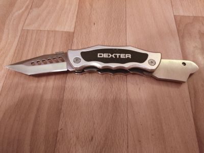 Лот: 19822074. Фото: 1. Нож Dexter 2 в 1 складной. Ручной инструмент