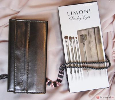 Лот: 7992243. Фото: 1. Набор кистей Limoni SMOKY EYES. Макияж