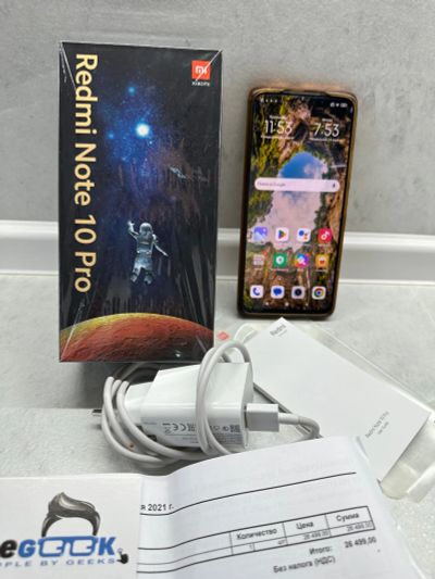 Лот: 20278588. Фото: 1. Redmi note 10 pro global version... Смартфоны