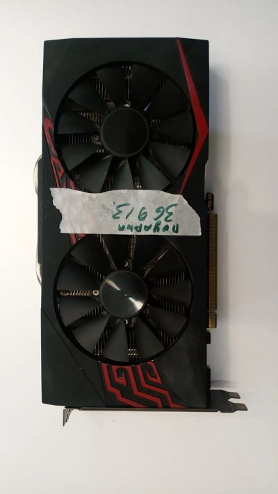 Лот: 22390257. Фото: 1. Видеокарта ASUS Radeon RX 470... Видеокарты