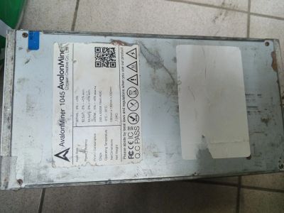 Лот: 25393427. Фото: 1. Майнер AvalonMiner 1045 неисправный... Майнинг фермы, товары для майнинга