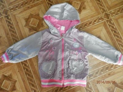 Лот: 4569048. Фото: 1. курточка ветровка 2-4 года. Верхняя одежда