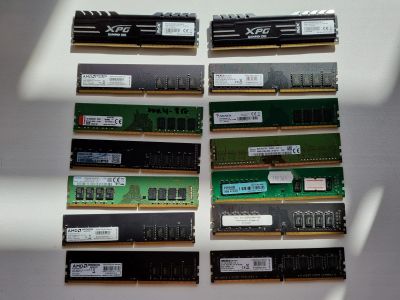 Лот: 18748130. Фото: 1. Оперативная память ddr4 8gb разные... Оперативная память