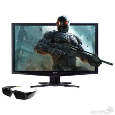 Лот: 7856758. Фото: 1. Монитор Acer GD245HQAbid 3D 120Hz... ЖК-мониторы