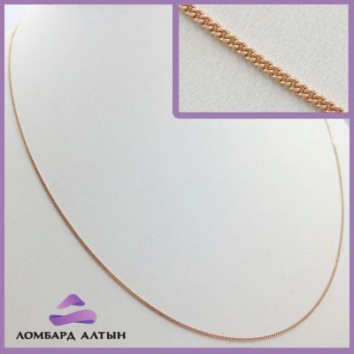 Лот: 8184465. Фото: 1. Золотая цепь 585 пробы. Вес 1... Цепочки