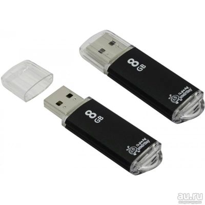 Лот: 8214562. Фото: 1. USB Флешка 8GB SmartBuy, V-Cut... USB-флеш карты