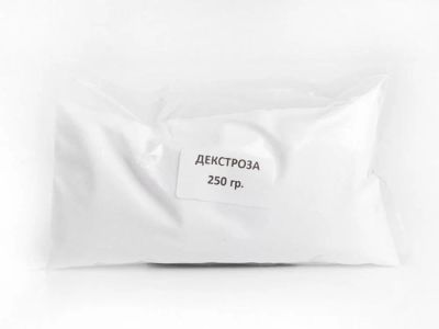 Лот: 20988463. Фото: 1. Декстроза (глюкоза), 250г. Ингредиенты для приготовления напитков
