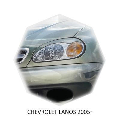 Лот: 7487881. Фото: 1. Реснички на фары Chevrolet Lanos... Детали тюнинга
