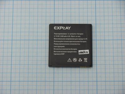 Лот: 12247677. Фото: 1. АКБ Explay Onyx 3,7v 1300mAh. Аккумуляторы