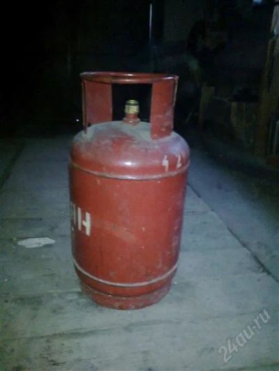 Лот: 1710364. Фото: 1. газовый балон 27 литров!. Другие (дрова, топливо)