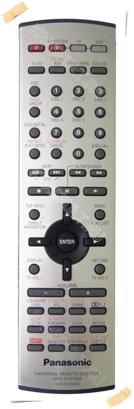 Лот: 16105355. Фото: 1. Пульт PANASONIC EUR7623X80. Пульты ДУ