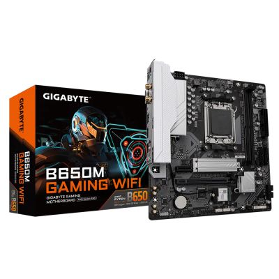 Лот: 25641831. Фото: 1. Материнская плата Gigabyte B650M... Материнские платы