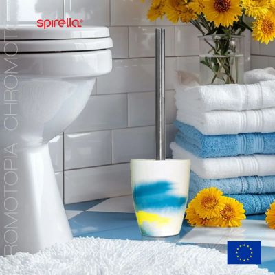 Лот: 24941737. Фото: 1. Ерш с подставкой Spirella Chromotopia. Аксессуары для ванной