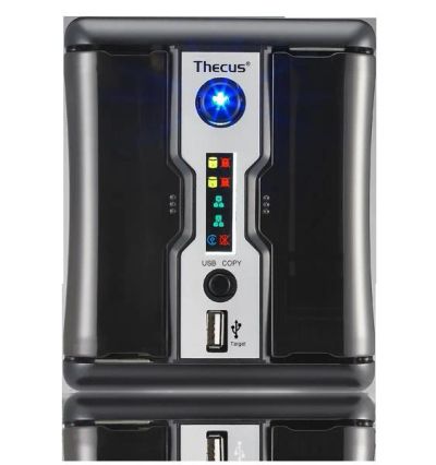 Лот: 4944805. Фото: 1. Сетевое хранилище Thecus N2200. Другое (сетевые устройства)