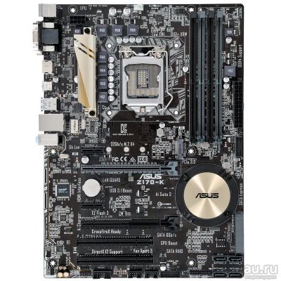 Лот: 9509810. Фото: 1. Игровая материнка ASUS Z170-P... Материнские платы