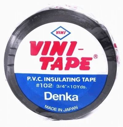 Лот: 18082775. Фото: 1. Лента изоляционная Denka Vini... Клеи, герметики, пена монтажная, клейкие ленты