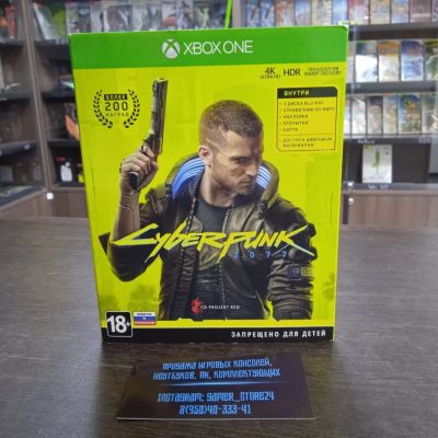 Лот: 17447645. Фото: 1. Cyberpunk 2077. Диск Mocrosoft... Игры для консолей