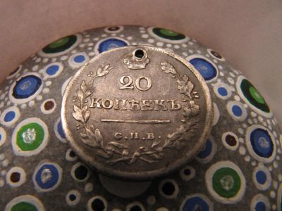 Лот: 9348131. Фото: 1. 20 Копеек 1820г СПБ серебро. Россия до 1917 года