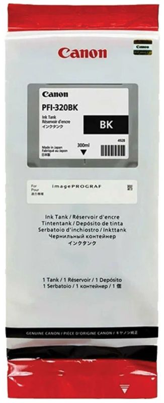 Лот: 20499028. Фото: 1. Картридж Canon PFI-320BK для TM-200... Картриджи, расходные материалы