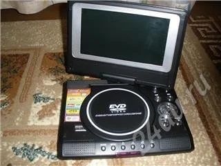 Лот: 355657. Фото: 1. портативный dvd плеер 7"(новый... Плееры