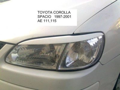 Лот: 4417316. Фото: 1. Реснички на фары Toyota Spasio... Детали тюнинга