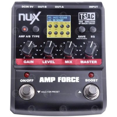 Лот: 5107915. Фото: 1. NUX AMP FORCE Эмулятор гитарных... Гитарные эффекты и комбоусилители