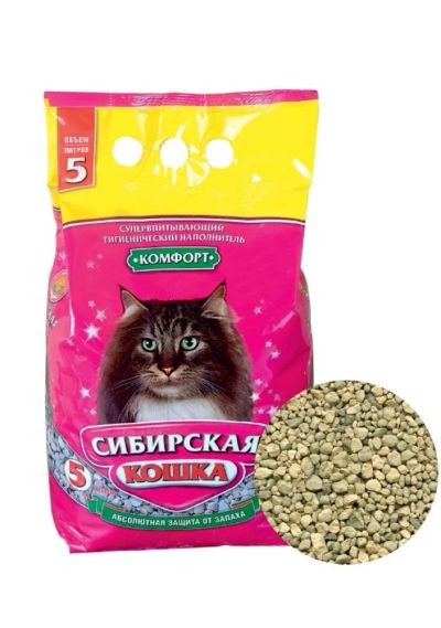 Лот: 4832666. Фото: 1. Наполнитель впитывающий Сибирская... Миски, лотки, наполнители