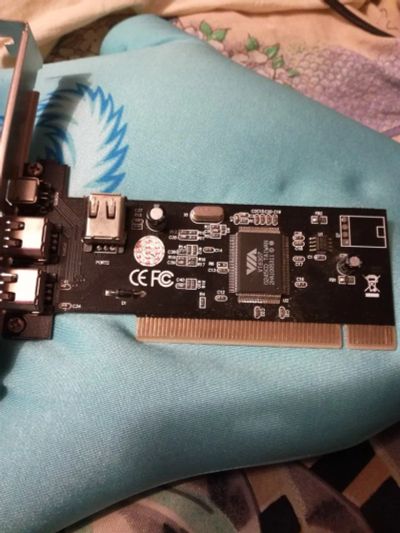 Лот: 10695830. Фото: 1. Fire Wire контроллер PCI. Платы расширения, контроллеры, доп. порты