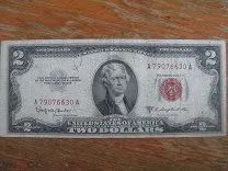 Лот: 21118720. Фото: 1. США 2 доллара 1953 года. Серия... Америка