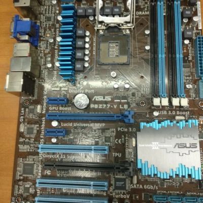 Лот: 17875014. Фото: 1. ASUS P8Z77-V LE. Материнские платы