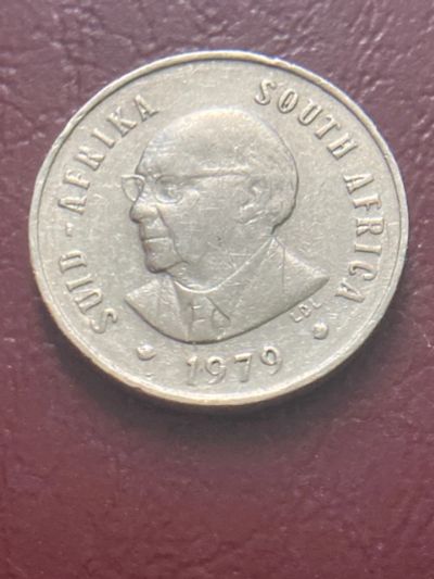 Лот: 19124131. Фото: 1. ЮАР 5 центов, 1979 Окончание президентства... Африка