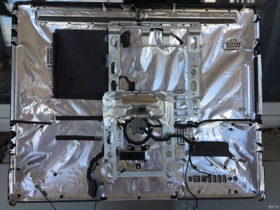 Лот: 16453063. Фото: 1. Повреждённый корпус iMac 24 2009... Корпуса, блоки питания