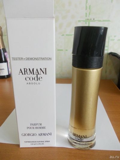 Лот: 13714515. Фото: 1. Armani Code Absolu 110мл тестер... Мужская парфюмерия