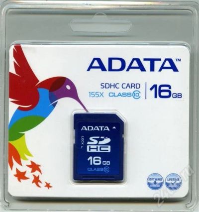 Лот: 696710. Фото: 1. SDHC CARD 16 gb CLASS 10 карта... Карты памяти