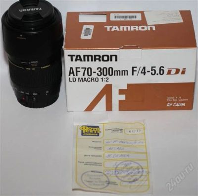 Лот: 1653984. Фото: 1. Объектив Tamron AF70-300mm F/4-5... Объективы