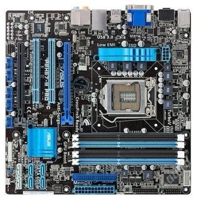 Лот: 1662967. Фото: 1. S1155 Asus P8H67-M Pro с гарантией... Материнские платы