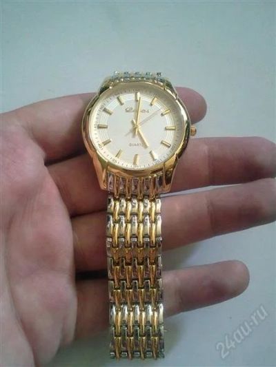 Лот: 1054183. Фото: 1. Часы под золото №1, новые. Другие наручные часы