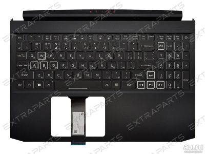 Лот: 17443802. Фото: 1. Топ-панель Acer Nitro 5 AN515-55... Клавиатуры для ноутбуков