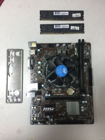 Лот: 13199743. Фото: 1. Комплект Celeron G3930 2*2.9GHz... Комплекты запчастей