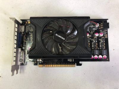 Лот: 13865517. Фото: 1. Видеокарта gtx 550 ti 1gb ddr5... Видеокарты
