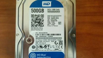 Лот: 5503651. Фото: 1. Western Digital WD5000AAKX. Жёсткие диски (HDD)