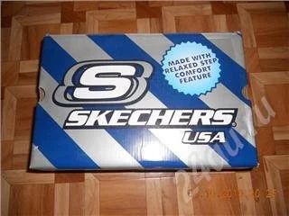 Лот: 545565. Фото: 1. Кроссовки кожаные SKECHERS Америка. Кеды, кроссовки, слипоны