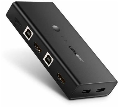 Лот: 25109167. Фото: 1. Переключатель HDMI UGREEN CM200... Клавиатуры для ноутбуков